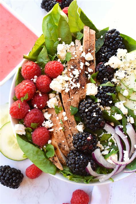Raspberry Vinaigrette Salad The Nutritionist Reviews