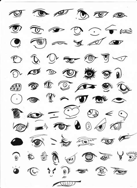 This will make them more narrow. How to Draw Manga-Style Eyes | FeltMagnet