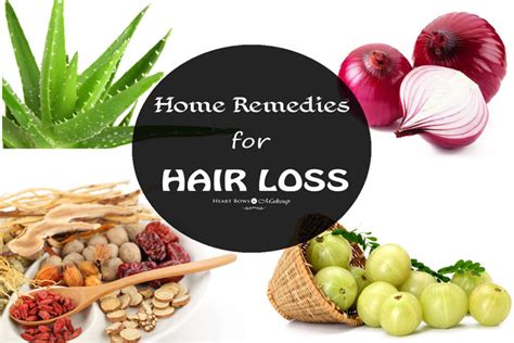 Natural Home Remedies For Hair Loss Heart Bows And Makeup