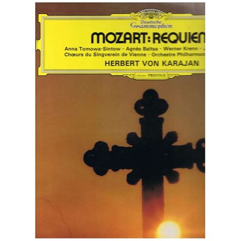 Mozart Requiem By Mozart Karajan Lp Gatefold With Sonic Records