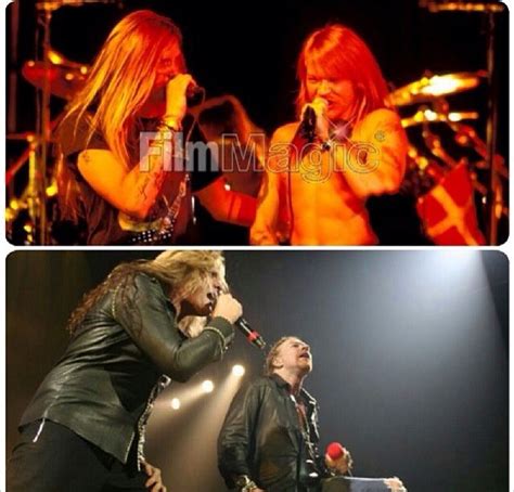 Axl And Sebastian Bach Sebastian Bach Axl Rose Bach