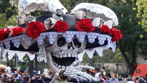 Desfile Dia De Muertos 2016 Ciudad De México Youtube