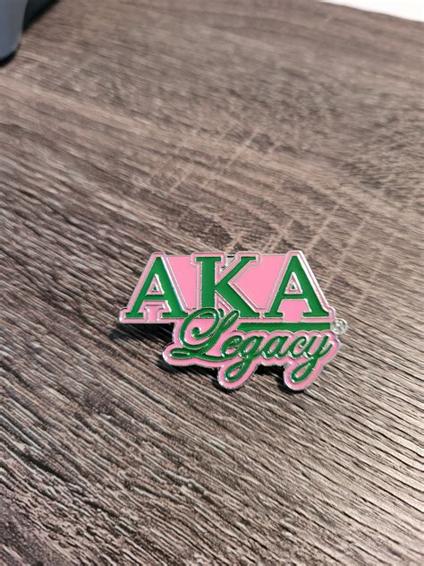 Aka Legacy Pin Greek Certiphied Apparel