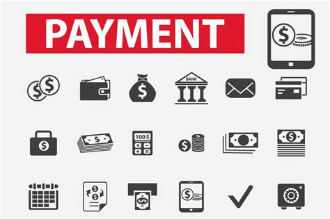 30 Payment Icons Custom Designed Icons ~ Creative Market
