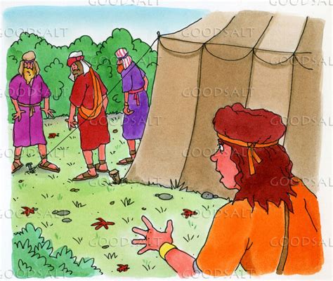David Arrives In The Israelite Camp Goodsalt