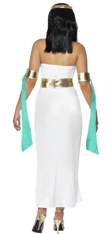 Ägyptische königin kostüm für damen weiß türkis gold kostüme für erwachsene und günstige