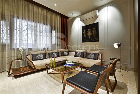 Chennai Bungalow Hs Desiigns Living Room Sofa Design Interior