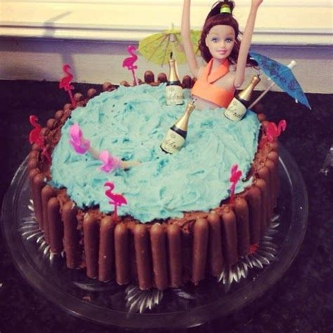 Barbie Hot Tub Party Cake Party Cakes Hen Party Cakes Barbie Cake