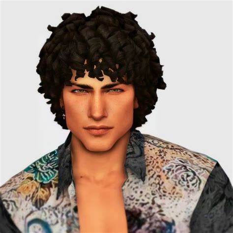Wcif This Male Curly Hair — The Sims Forums