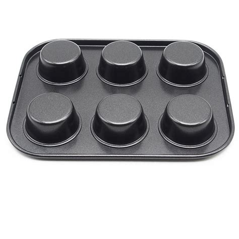 Wenwins 6 Cup Mini Muffin Pans Baking Cups Non Stick Bakeware For Muffins N3 Free Image Download