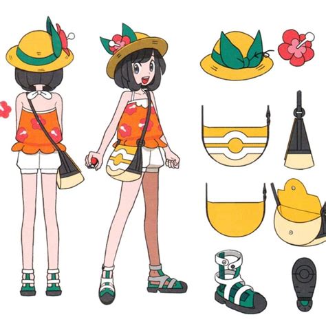 Early Concept Art Of Selene From Pokémon Ultra Sun And Ultra Moon Pokemon Pokemon Cosplay