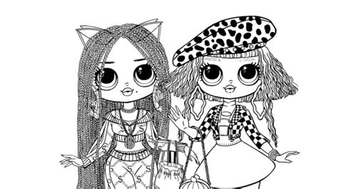 Lol Omg Candylicious Coloring Pages Lol Surprise Omg Dolls Coloring