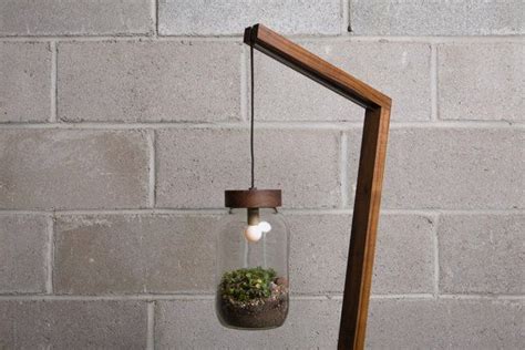 Standing Lamp With Hanging Potted Plant Shade Hanging Potted Plants