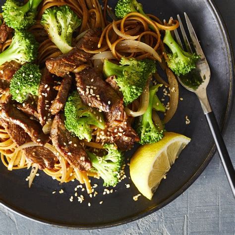 I actually discovered a multivitamin meals, and these work extremely well for me. Comfort Food Diabetes-Friendly Dinners | Whole wheat noodles, Healthy beef, broccoli, Broccoli beef