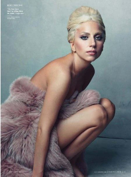 Lady Gaga Nude In Vanity Fair Magazine Your Daily Girl
