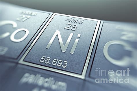 Nickel Chemical Element By Science Picture Co