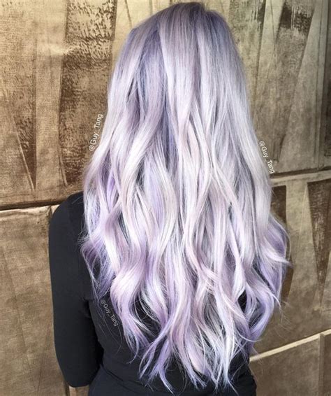50 Expressive Opal Hair Color For Every Occasion Pastel Lilac Hair