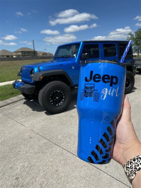 Custom Jeep Tumbler Custom Jeep Jeep Accessories Jeep Wrangler