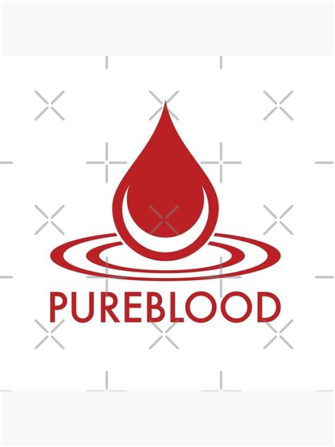 Pureblood Symbol Poster For Sale By Stevegrime Redbubble
