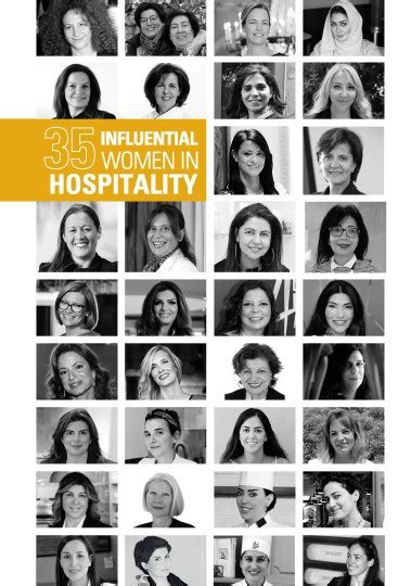 35 Influential Women In Hospitality