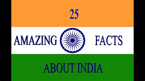 25 Amazing Facts About India Proud To Be An Indian Youtube