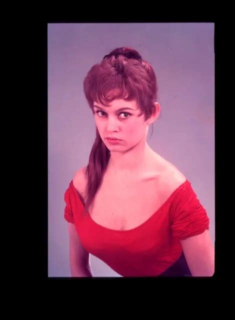 Brigitte Bardot Busty S Glamour Pin Up Vintage Photo Agency Transparency Picclick Uk