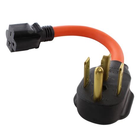 Ac Works Stw Ft P Prong Dryer Plug To R Volt T Blade