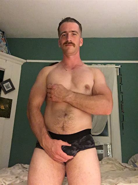 Model Of The Day Hunky Mustachioed Nate Stetson Daily Squirt