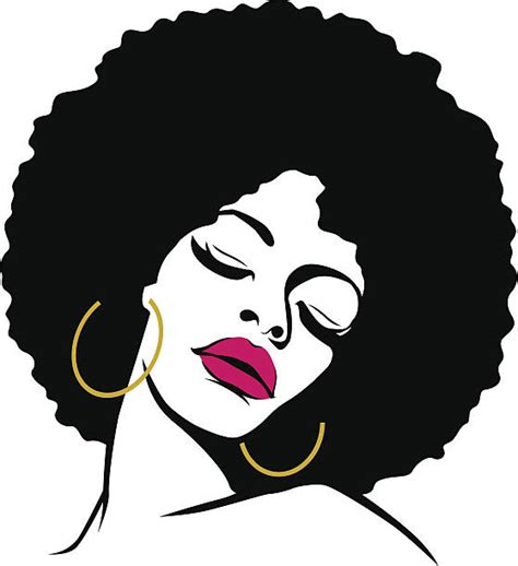 Royalty Free Afro Clip Art Vector Images And Illustrations Istock