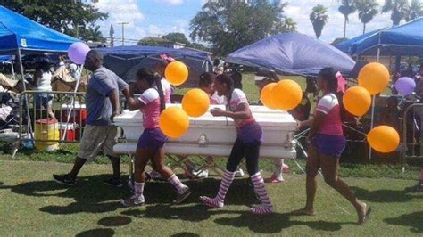 Casket Used To Intimidate Children At Football Game In