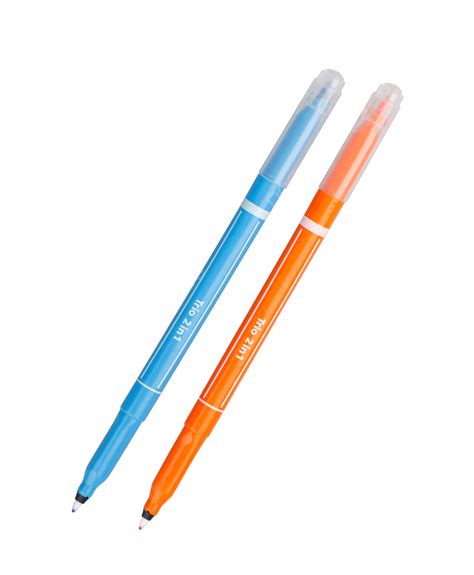 Vibrant Highlighter Pen For Emphasizing Important Words Reminding