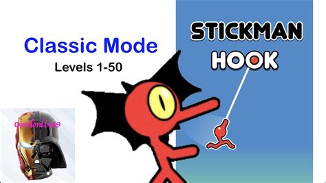 A Dabbing Devil — Stickman Hook Classic Mode Levels 1 50 Youtube