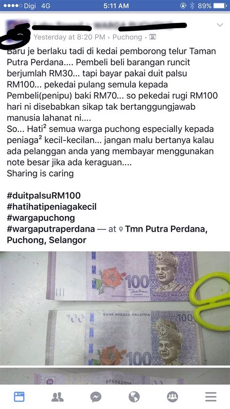Btw, berikut daftar lengkap uang kertas pecahan rp100 sejak tahun 1945 hingga 1992. Peniaga Rugi Terima Wang Kertas RM100 Palsu (Gambar ...