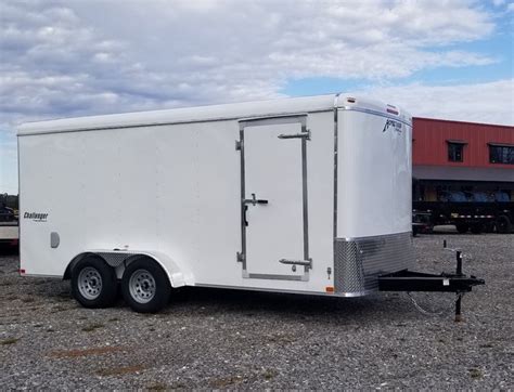 7x16 Enclosed Cargo Trailer For Sale Reed And Reed Sales