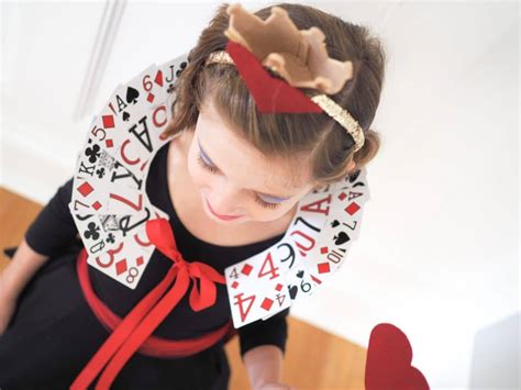 Alice In Wonderland Card Costume How To Make Easy Work Halloween