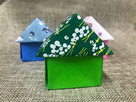 Tutorial 44 Origami House The Idea King
