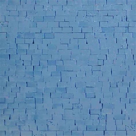 Quartz Mosaic Sheet Blue Aqua Field Tiles Mozaico