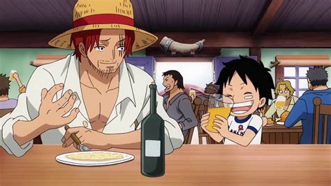 Masa Kecil Luffy Bersama Shank Youtube