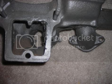 Flange For A Split Manifold Chevy Message Forum Restoration And