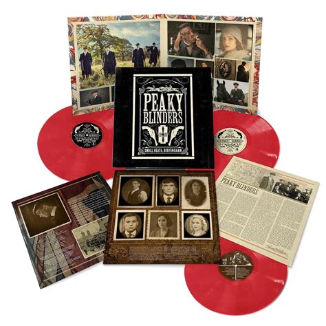 Peaky Blinders Limited Edition Red Vinyl Vinyl 12 Box Set Free Shipping Over £20 Hmv Store