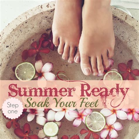 Our Summer Pedicure Series Begins With Step 1 A Foot Soak Customize