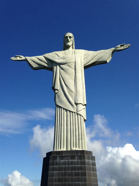 Big Christ Statue In Rio De Janeiro Free Image