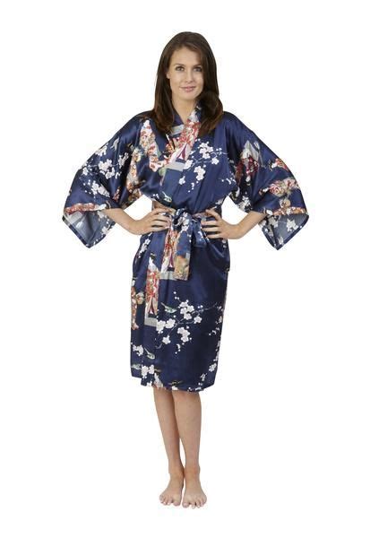 Womens Short Silk Kimono Japanese Style Womens Kimono Silk Kimono