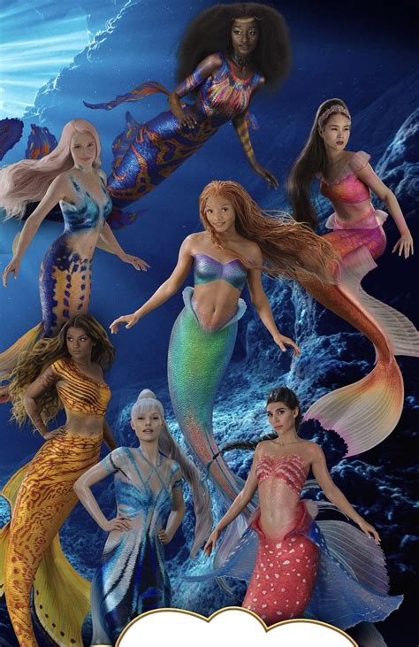 Veja A Melhor Imagem Das Irmãs De Ariel No Live Action A Pequena Sereia Guia Disney Brasil