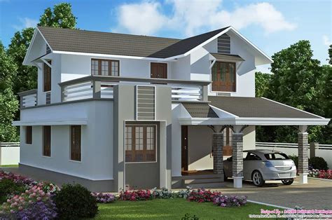 51 Two Storey House Plan Kerala