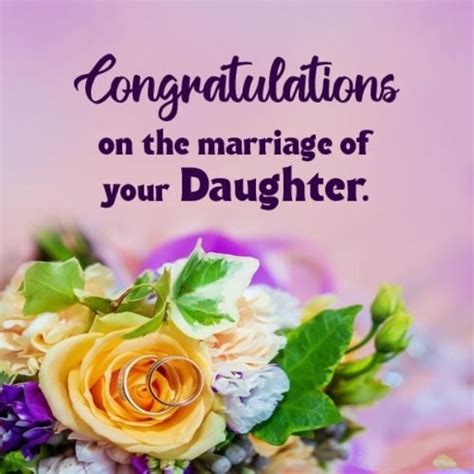 Wedding Wishes For Daughter Congratulation Messages Love Quotes