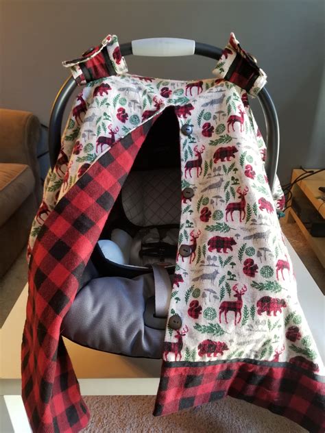 Baby Car Seat Cover First Difficult Project Rsewing