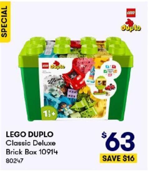 Lego Duplo Classic Deluxe Brick Box Offer At Big W