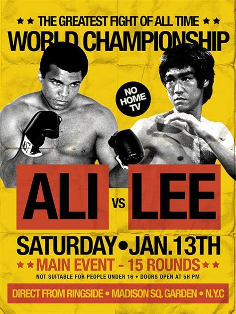 The Greatest Vs The Dragon Muhammad Ali Vs Bruce Lee Legend Vs Legend