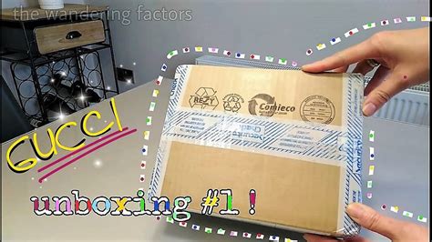 Unboxing 1 Gucci Online Purchase Youtube